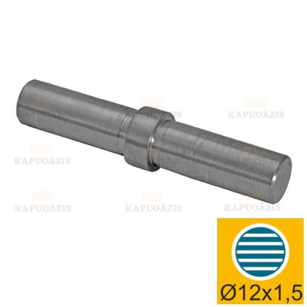 Rozsdamentes toldóelem Anyag: Inox AISI 304, Felület kezelés: Szálcsiszolt, Korlátmező: d12, Phi: 12x1,5