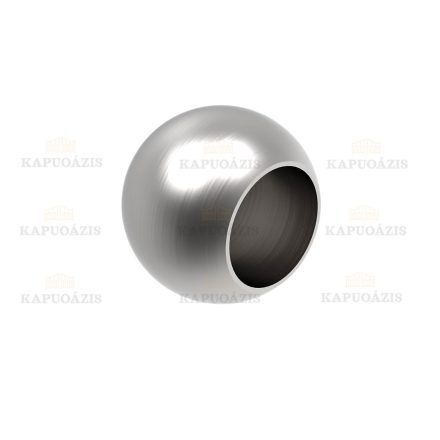 Rozsdamentes végzáró pálcához Anyag: Inox AISI 304, Felület kezelés: Szálcsiszolt, Korlátmező: d12, L: 18, D: 20, 