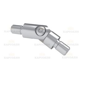   Állítható könyök pálcához Anyag: Inox AISI 304, Felület kezelés: Szálcsiszolt, Korlátmező: d12