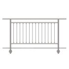Vertikális pálcás korlát szett 2000 x 1000 mm