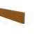 Alumínium kerítés panel 20x100x1,2-6000mm aranytölgy