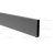 Alu kerítés panel 20x100x1.1 L6000 R7016 Antracit