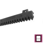 Fogasléc felső acélmagos