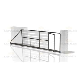 Úszókapu keret utólagos borításhoz személybejáróval